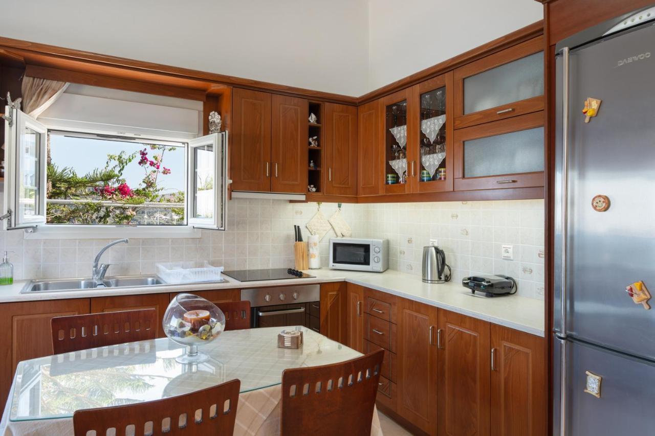 Anna House Apartment Panteli Bagian luar foto