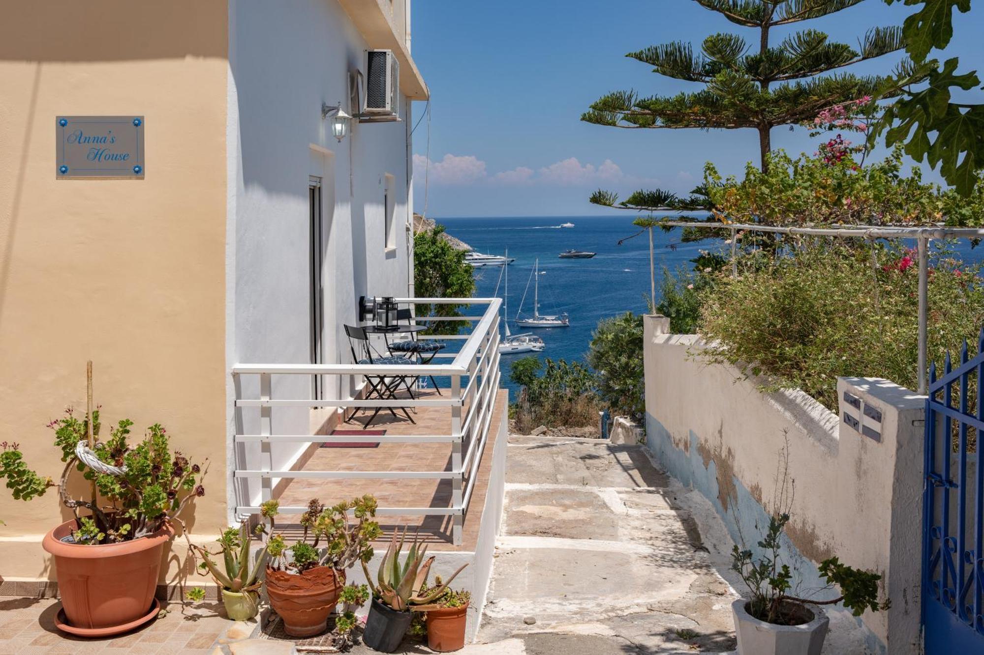 Anna House Apartment Panteli Bagian luar foto